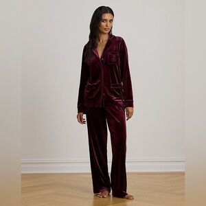 Ralph Lauren Velvet Sleep Set NWT